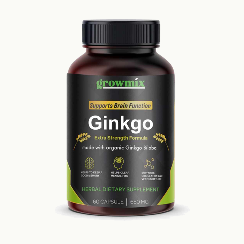 Ginkgo Biloba 650mg 60 capsules